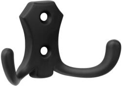 Walteco Romana II kabáttartó matt fekete (WT-8674)