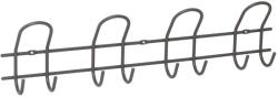 Walteco Ruhatartó állvány 530x142 mm 4 dupla akasztóval szürke (WT-8558)