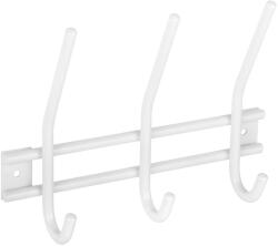 Walteco Ruhatartó 3 akasztóval szélesség 220 mm fehér (WT-8057)
