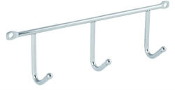 Walteco Ruhatartó 3 akasztóval króm (WT-8512)