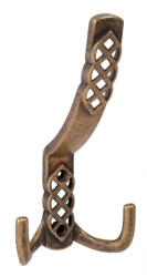 Walteco Santes I kabáttartó antikolt sárgaréz (WT-8416)