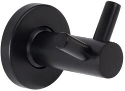 Walteco Ruhaakasztó 70x70x45mm rozsdamentes acél fekete (WT-8616)