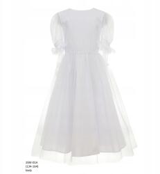  Sly 2SM-01A Fehér alkalmi ruha, elsőáldozásra, 158-as méret