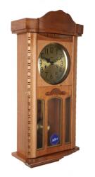Adler Ceas de perete mecanic Adler 7102-2 Stejar 77x35 cm