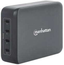 Manhattan Docking Station Manhattan 102667, 4 x USB-C, Black (102667)