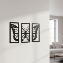  Pillangó - moduláris fém fali dekoráció