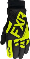 FXR Racing Mănuși Snowmobil Bărbați din Neopren FXR BOOST LITE · Negru / Galben-Fluo