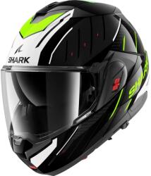 Shark Cască Moto Modulară SHARK OXO RYDGER · Negru / Alb / Galben-Fluo