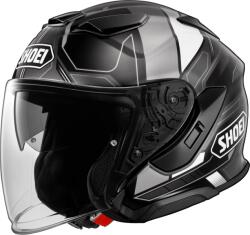 SHOEI Cască Moto Open Face SHOEI J-CRUISE 3 WHIZZY TC-5 · Negru / Alb / Gri