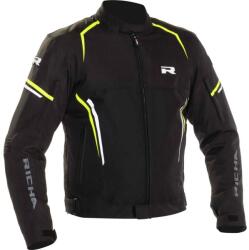 Richa Geacă Moto din Textil RICHA GOTHAM 2 · Negru / Galben-Fluo