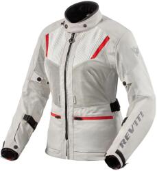 Revit Geacă Moto Damă din Textil REVIT LEVANTE 2 H2O · Gri / Roșu