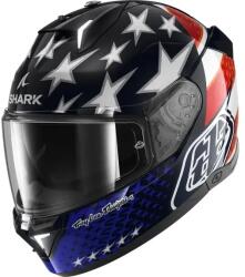  Cască Moto Integrală SHARK SKWAL i3 US FLAG cu Lumini de Frână · Albastru / Roșu / Alb