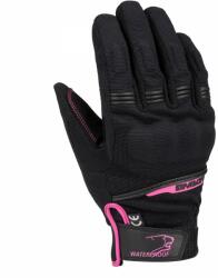 Bering Mănuși Moto Damă din Textil BERING LADY BORNEO · Negru / Roz