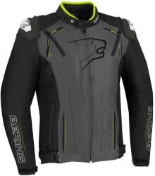 Bering Geacă Moto din Textil BERING START-R · Negru / Gri / Verde Fluo
