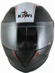 Kiwi Cască Moto Integrală din Carbon KIWI K700CS · Negru / Alb