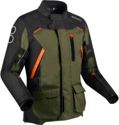 Bering Geacă Moto Touring din Textil Laminat BERING ZEPHYR · Negru / Kaki / Portocaliu