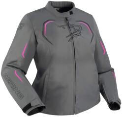 Bering Geacă Moto Damă din Textil BERING LADY DUNDY Queen Size · Gri / Roz
