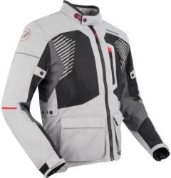 Bering Geacă Moto de Vară din Textil BERING BAKUNDU · Gri / Negru / Roșu