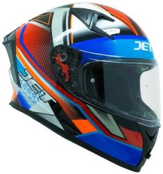 JET Cască Moto Integrală JET SCUD FLASH · Roșu / Albastru / Gri