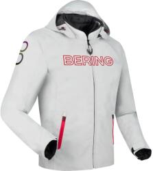 Bering Geacă Moto din Textil BERING WARWICK · Gri / Roșu