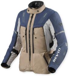 Revit Geacă Moto Damă Touring din Textil REVIT SAND 5 H2O LADIES · Nisipiu / Albastru