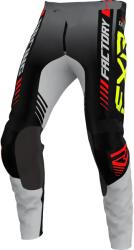 FXR Racing Pantaloni Enduro FXR RACING CLUTCH PRO MX · Gri / Negru / Galben-Fluo / Roșu