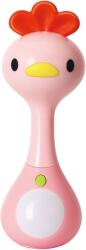 Hola Toys Бебешка дрънкалка със светлини и звуци Hola Toys - Петле (3134E_GAINUSA)