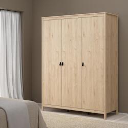  Гардероб Мадрид с 3 врати Jackson Hickory