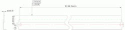 DC Select Wiper blade Samsung ML3050 WB DC Select (KRK-LP169) Compatibil