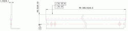 DC Select Wiper blade HP P1505 WB DC Select (KRK-LP163) Compatibil