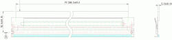 DC Select Wiper blade Lexmark T650 WB DC Select (KRK-LP184P) Compatibil