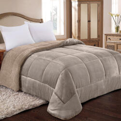 Adam Home Husă de pătură Super Dublu 220x240cm 805 Taupe AH-60410080555 740 g/mp2Gsm (AH-60410080555)