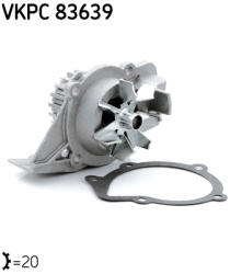 SKF VKPC 83639 Pompa de apa racire motor