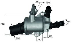 MAHLE TI 143 88 termostat lichid racire