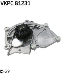 SKF VKPC 81231 Pompa de apa racire motor