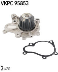 SKF VKPC 95853 Pompa de apa racire motor