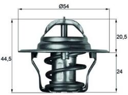 MAHLE TX 4 87D termostat lichid racire