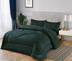Alpha-Market Husă de pătură Super Dublu 220x240cm Verde KPX202 330 g/mp2Gsm (KPX202)