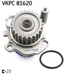 SKF VKPC 81620 Pompa de apa racire motor