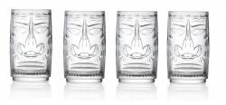 RCR Cristal Set 4 Pahare Pentru Sucuri Si Cocktail-uri RCR Cristal Tiki Sardini 46cl Stivuibile (27702020006) Pahar