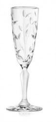 RCR Cristal Set 6 Pahare RCR Cristal Cu Picior de Sampanie Laurus (27596020006) Pahar