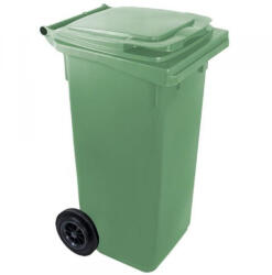 Szemetes Kuka 120 L Zöld Gurulós