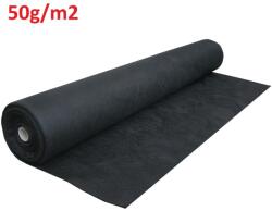  Geotextília 1.6 x 10m 50G/m2 UV Stabil Fekete Farmo