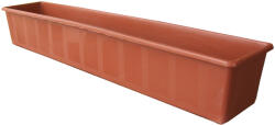  Balkonláda 80 cm Terrakotta Szinben