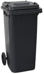  Szemetes Kuka 120 L Fekete Gurulós