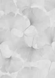 FüggönyFutár Webáruház Szürke színű levélmintás Vlies-vinyl tapéta, Erismann Elysium 10470-31