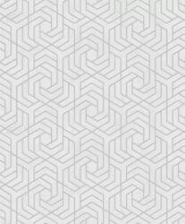 FüggönyFutár Webáruház Vlies tapéta, Marburg City Glam/Urban Spaces 32607 Grafikus betonhatású háttéren labirintus minta világosszürke ezüst