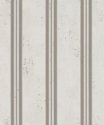FüggönyFutár Webáruház Vlies tapéta, Marburg City Glam 32636 Klasszikus csíkos design krém/bézs szürke arany fémes hatás tapéta