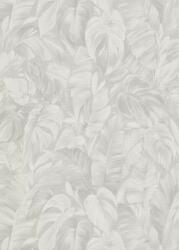 FüggönyFutár Webáruház Szürke színű levélmintás Vlies tapéta, Play of Light 10416-10