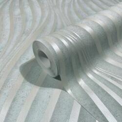 FüggönyFutár Webáruház Halványzöld, fényes hatású mosható vlies tapéta, Marburg, City Glow, 34260